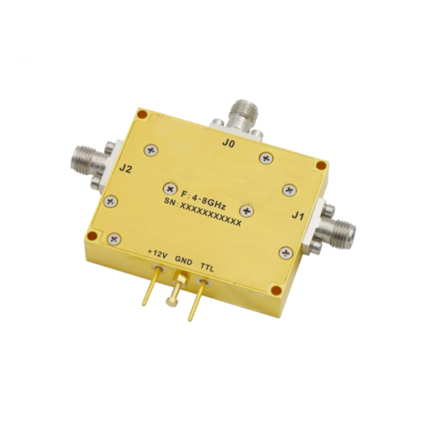 Absorptive Coaxial   SP2T Switch from 4GHz to 8GHz .OSA0204000800E