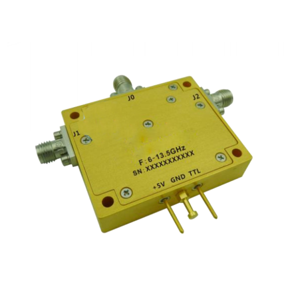 Absorptive Coaxial   SP2T Switch from 6GHz to 13.5GHz .OSR0206001350A