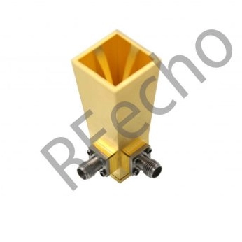 Dual Polarized Horn Antenna 2.92mm Connectors ODPA-180400-20mm