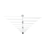 7.5 dBi Gain, 0.08GHz to 1GHz, Log-Periodic Antenna OLP-00810