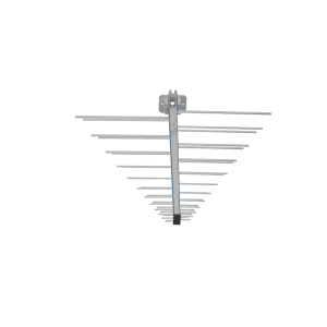 6 dBi Gain, 0.2GHz to 1.3GHz, Log-Periodic Antenna