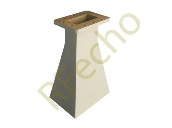 1-10 dBi Gain, 2.2 GHz to 3.3 GHz, WR-340 Waveguide Standard Gain Horn Antennav