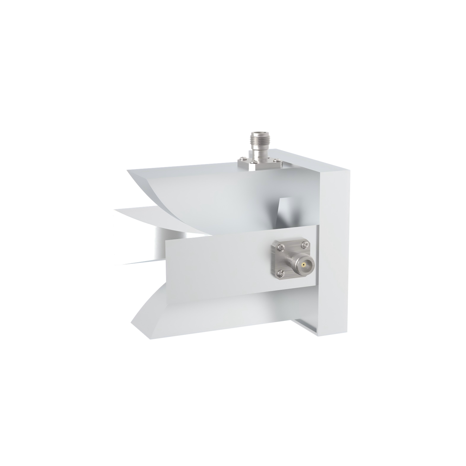 1.5-7.5 dBi Gain, 2GHz to 6GHz, Dual Polarized Horn Antenna