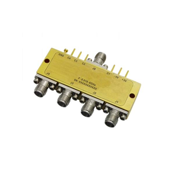 RF switch SP4T from 0.016GHz to 6GHz