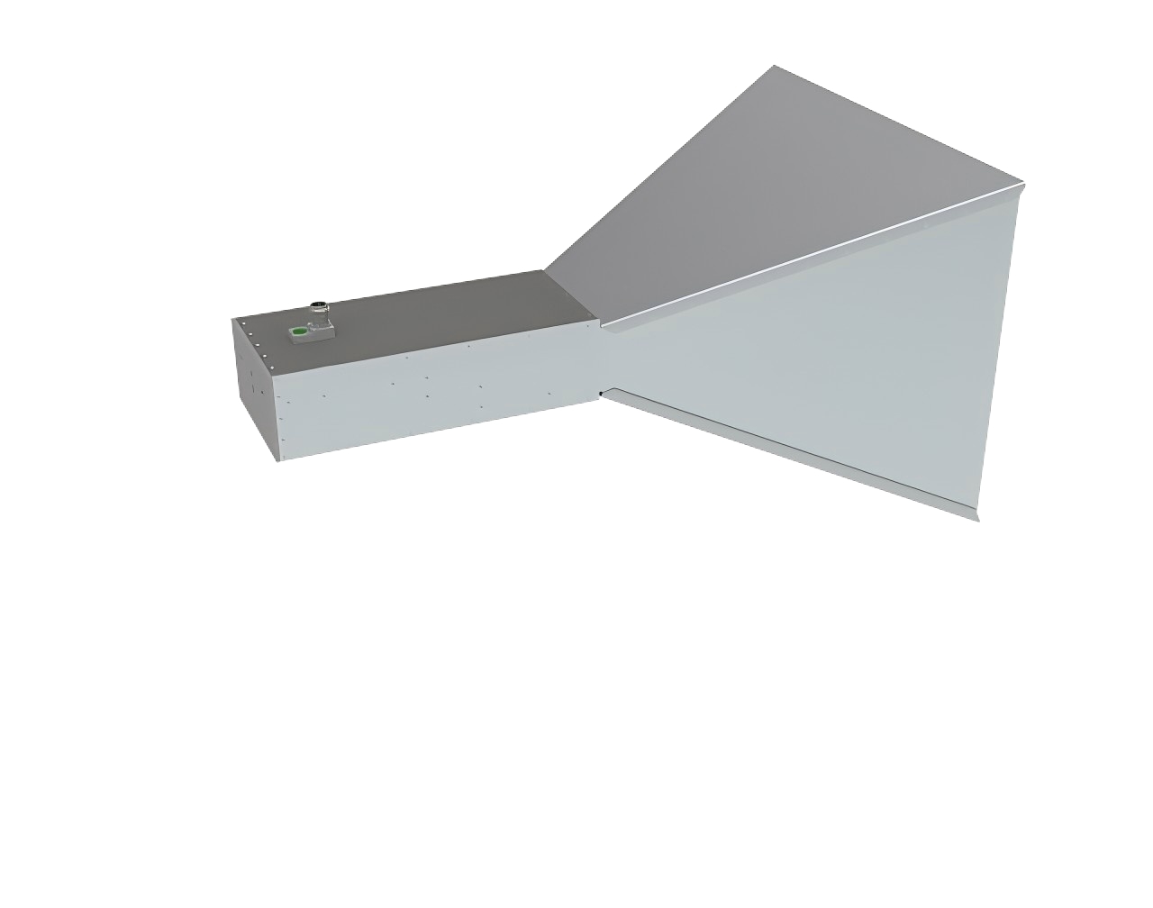 WR-430, 15 dBi Gain, 1.72GHz to 2.61 GHz, Lite Pyramidal Standard Gain Horn Antenna
