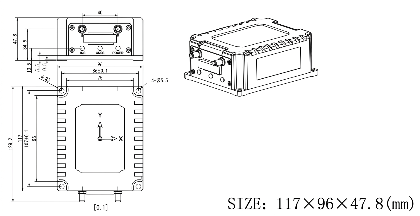 OC-100IMU Inertial Navigation-Outline