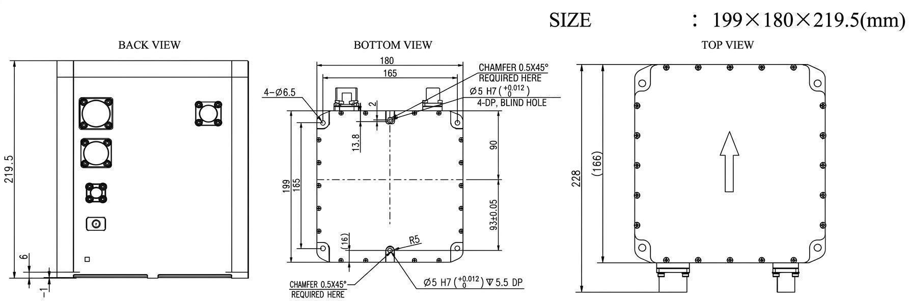 OC-500AS/D Fiber Optic Inertial Navigation System-Outline