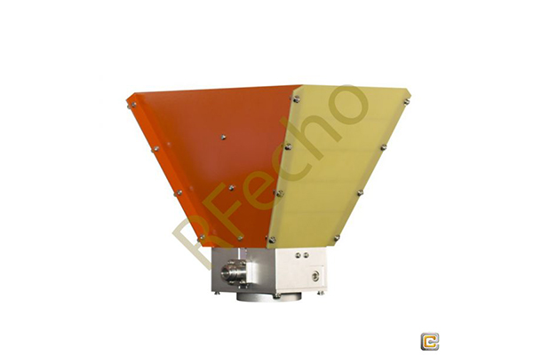 Ultra wide-band dual ridged horn antenna 1-12.5GHz