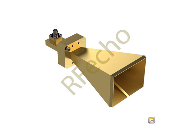 Ultra wide-band dual ridged horn antenna 11-26.5GHz