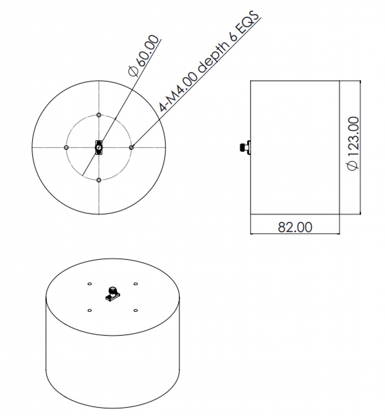 Biconical Antenna 2 MHz to 18 MHz for EMI/EMC Testing