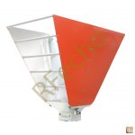 Ultra wide-band dual ridged horn antenna 0.4-6GHz