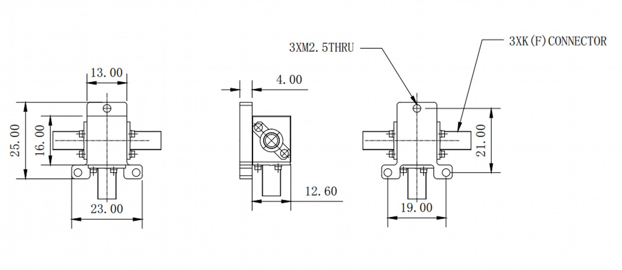 Ferrite Devices OIS-270400-16-14-KFKF-C Ferrite Devices OIS-270400-16-14-KFKF-C