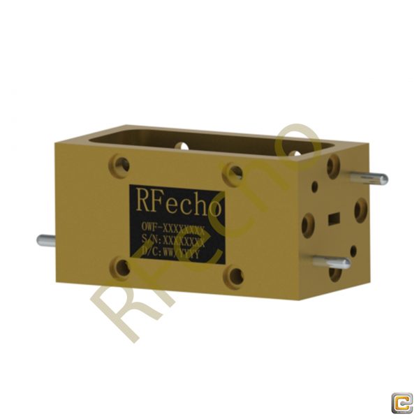 70GHz to 90GHz Microwave Waveguide Filter, RF Passive Bandpass Filter