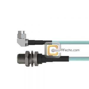 Low Loss N Female Bulkhead to Right Angle SMA Male