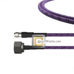 Low Loss N Male to SMA Male, 18 GHz, composite LL142 Coax and RoHS