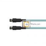 Low Loss SMA Female Bulkhead to SMA Female, 26.5 GHz,  LL142 Coax and RoHS