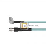 Low Loss Right Angle SMA Male to SMA Male, 26.5 GHz,  LL142 Coax and RoHS