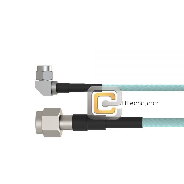 Low Loss Right Angle SMA Male to TNC Male