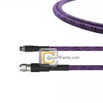Low Loss SMA Male to SMA Female, 26.5 GHz, composite LL142 Coax and RoHS