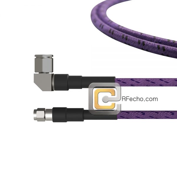 Low Loss Right Angle TNC Male to SMA Male