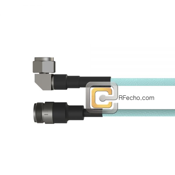Low Loss N Female to Right Angle N Male