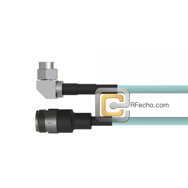 Low Loss N Female to Right Angle SMA Male