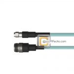 Low Loss N Female to SMA Male, 18 GHz,  LL335i Coax and RoHS