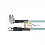 Low Loss Right Angle SMA Male to SMA Male, 18 GHz,  LL335i Coax and RoHS