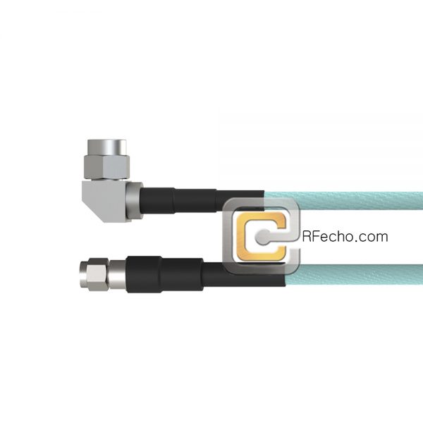 Low Loss Right Angle SMA Male to SMA Male