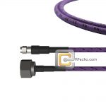 Low Loss SMA Male to N Male, 18 GHz, Composite LL335i Coax and RoHS