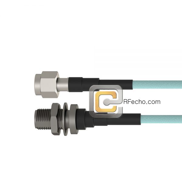Low Loss TNC Male to N Female Bulkhead