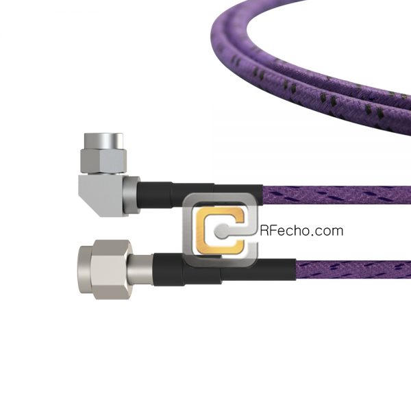 Low Loss TNC Male to Right Angle SMA Male