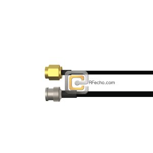 SMA Male to BNC Male LMR-240 Coax and RoHS F047-321S0-221S0-40-N