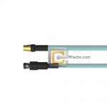 SMA Female to Mini SMP Female, 26.5 GHz, OM-086 Coax and RoHS