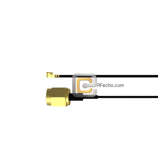 SMA Male to UMCX 2.5 Plug OM-113 Coax and RoHS F007-321S0-451S0-58-N