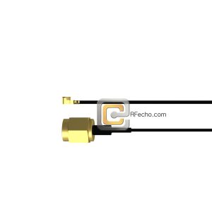 UMCX 2.5 Plug to SMA Male OM-113 Coax and RoHS F007-451S0-321S0-58-N