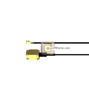 UMCX 2.5 Plug to SMA Male OM-137 Coax and RoHS F008-451S0-321S0-60-N