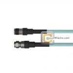 2.92 Female to 2.92 Male, 40 GHz,  OM-160FLEX Coax and RoHS