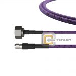 SMA Male to N Male, 18 GHz, Composite OM-195TC Coax and RoHS