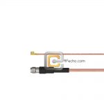 UMCX 2.5 Plug to SMA Male RG-178DS Coax and RoHS F075-451S0-321S0-30-N