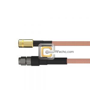 SMA Male to SMB Plug RG-316 Coax and RoHS F065-321S0-331S0-30-N