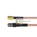 SMA Male to SMC Plug RG-316 Coax and RoHS F065-321S0-341S0-30-N