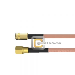 SMB Plug to SMC Plug RG-316 Coax and RoHS F065-331S0-341S0-30-N