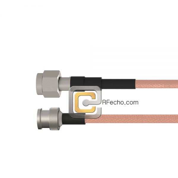 BNC Male to TNC Male RG-58 Coax and RoHS F070-221S0-411S0-40-N