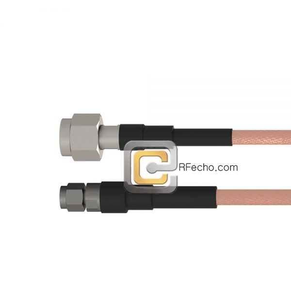SMA Male to TNC Male RG-58 Coax and RoHS F070-321S0-411S0-50-N