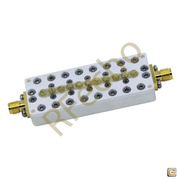 Bandpass Filter From 9.3GHz To 9.4GHz With SMA-Female Connectors